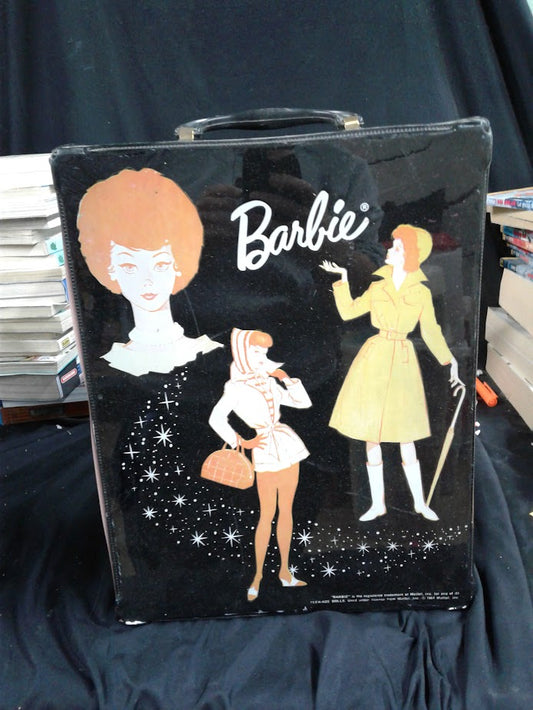 Boîte de rangement avec vêtements, Barbie, Vintage