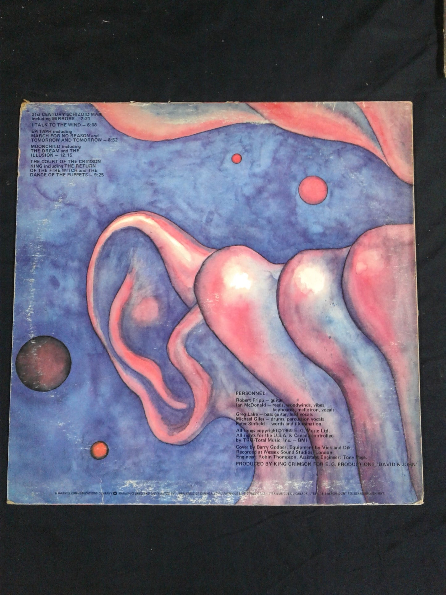 Vinyle King Crimson