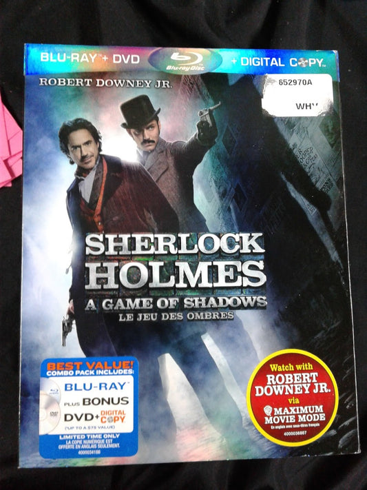 Blu ray Sherlock Holmes Le jeu des ombres