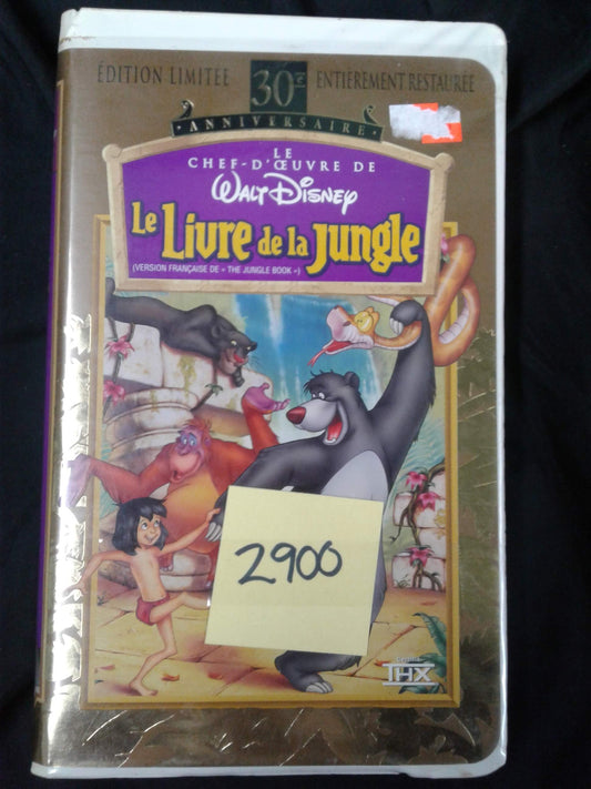 VHS Livre de la jungle