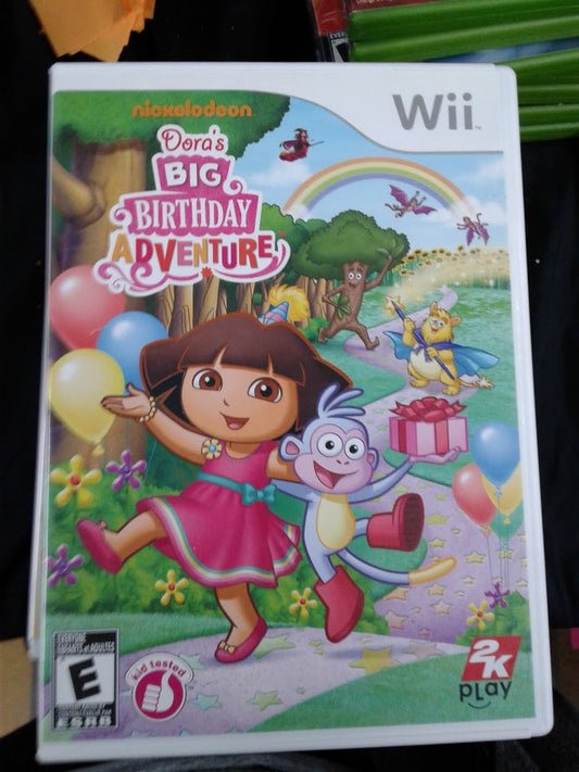 Wii Dora's Big birthday adventure