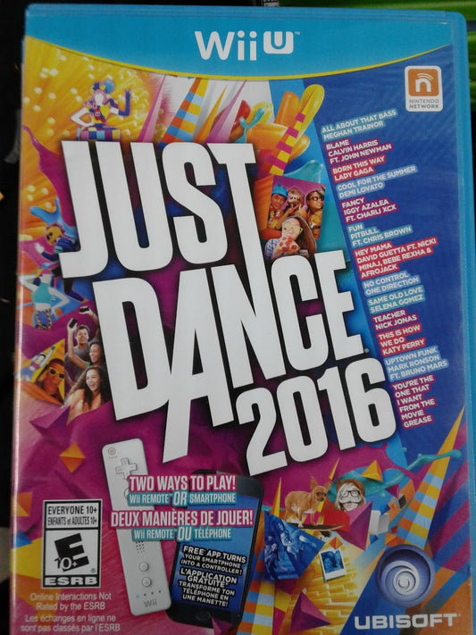 Wii U Just dance 2016