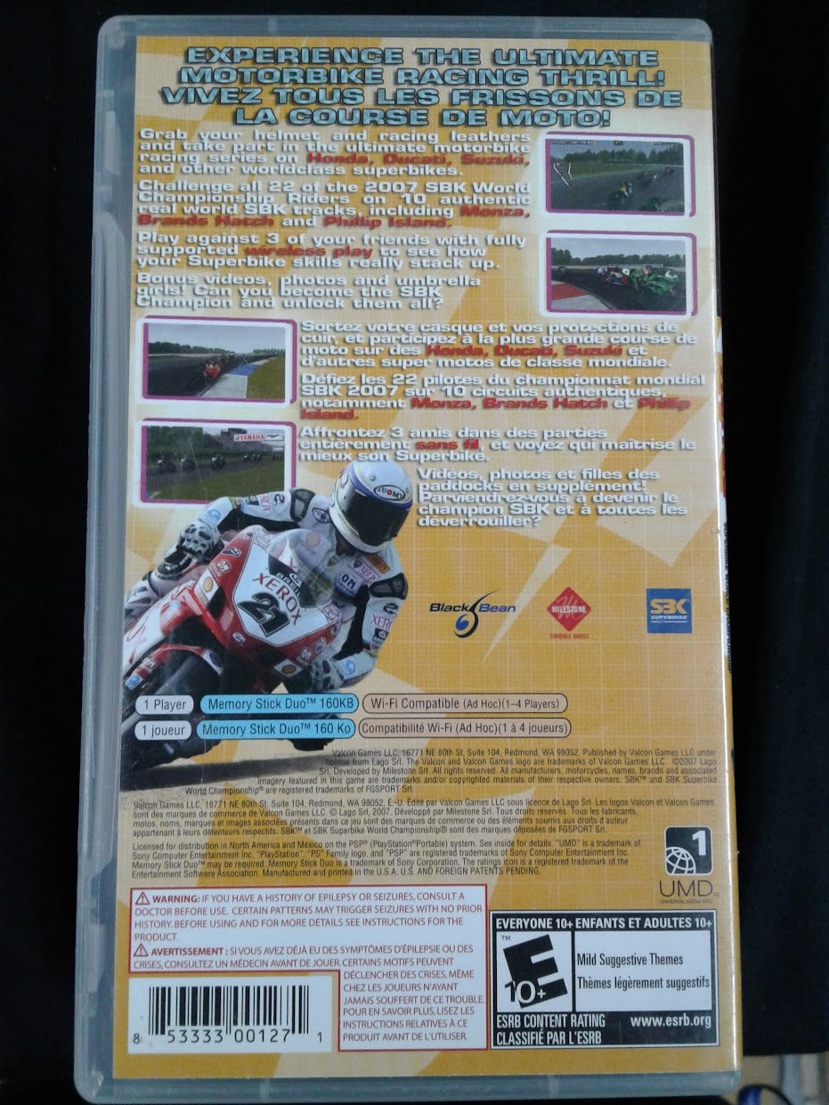 PSP Honda S3K Superbike world championship
