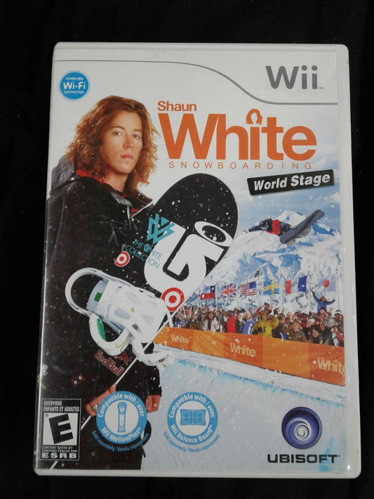 Wii Shaun White Snowboard world stage