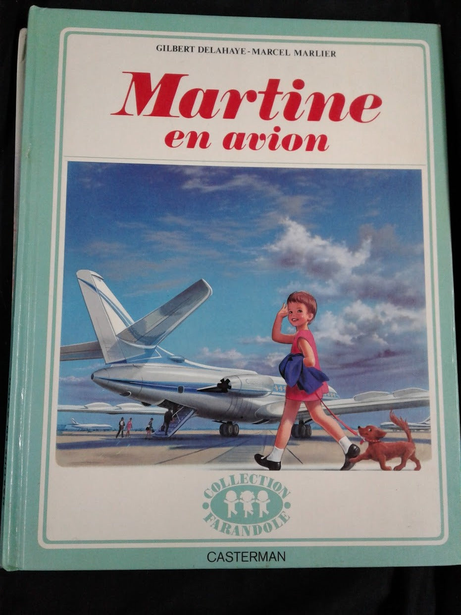 Martine en avion