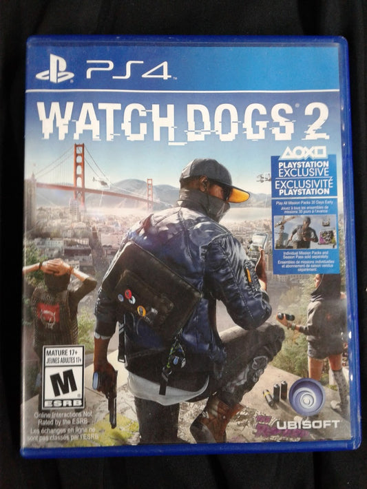 PS4 Watch dogs 2