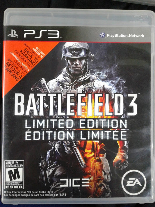 PS3 Battlefield 3 édition limitée