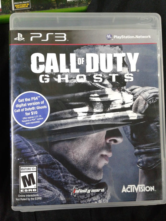 PS3 Call of duty ghosts