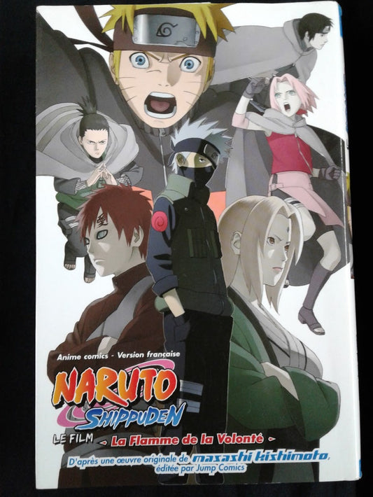 Manga Naruto Le film La flamme de la Volonté