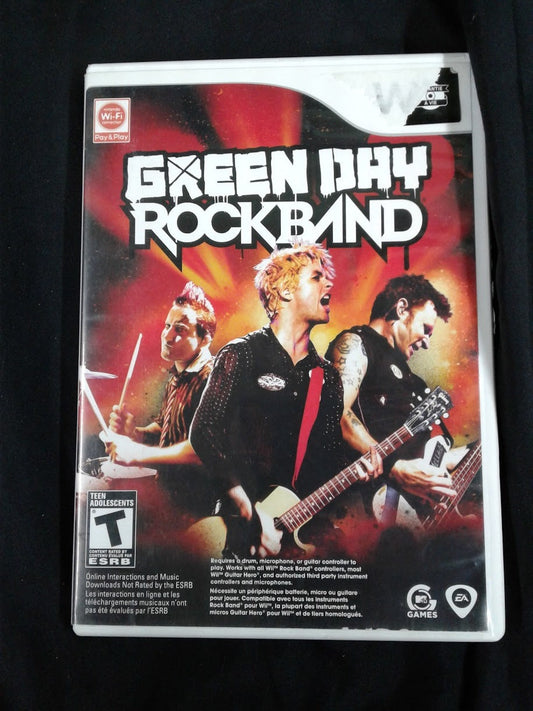 Wii Green Day Rockband