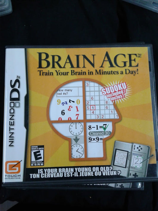 Nintendo DS Brain age