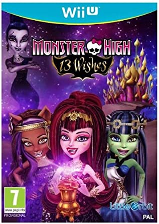 Wii U Monster High 12 whishes
