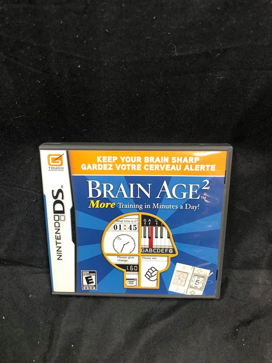 DS Nintendo - brain age 2