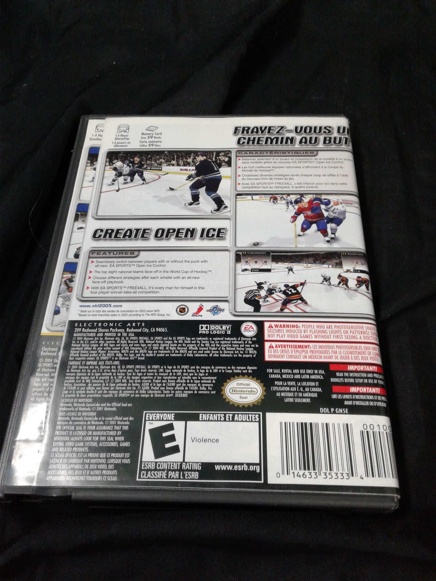 Nintendo Gamecube NHL 2005