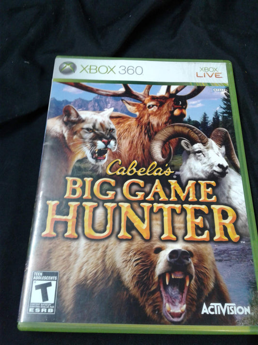 XBox 360 Big game hunter