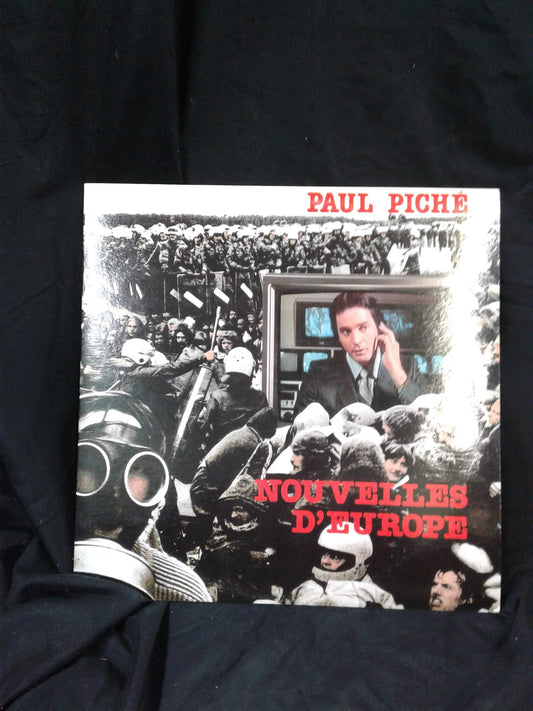 Vinyle Paul Piché Nouvelles d'Europe