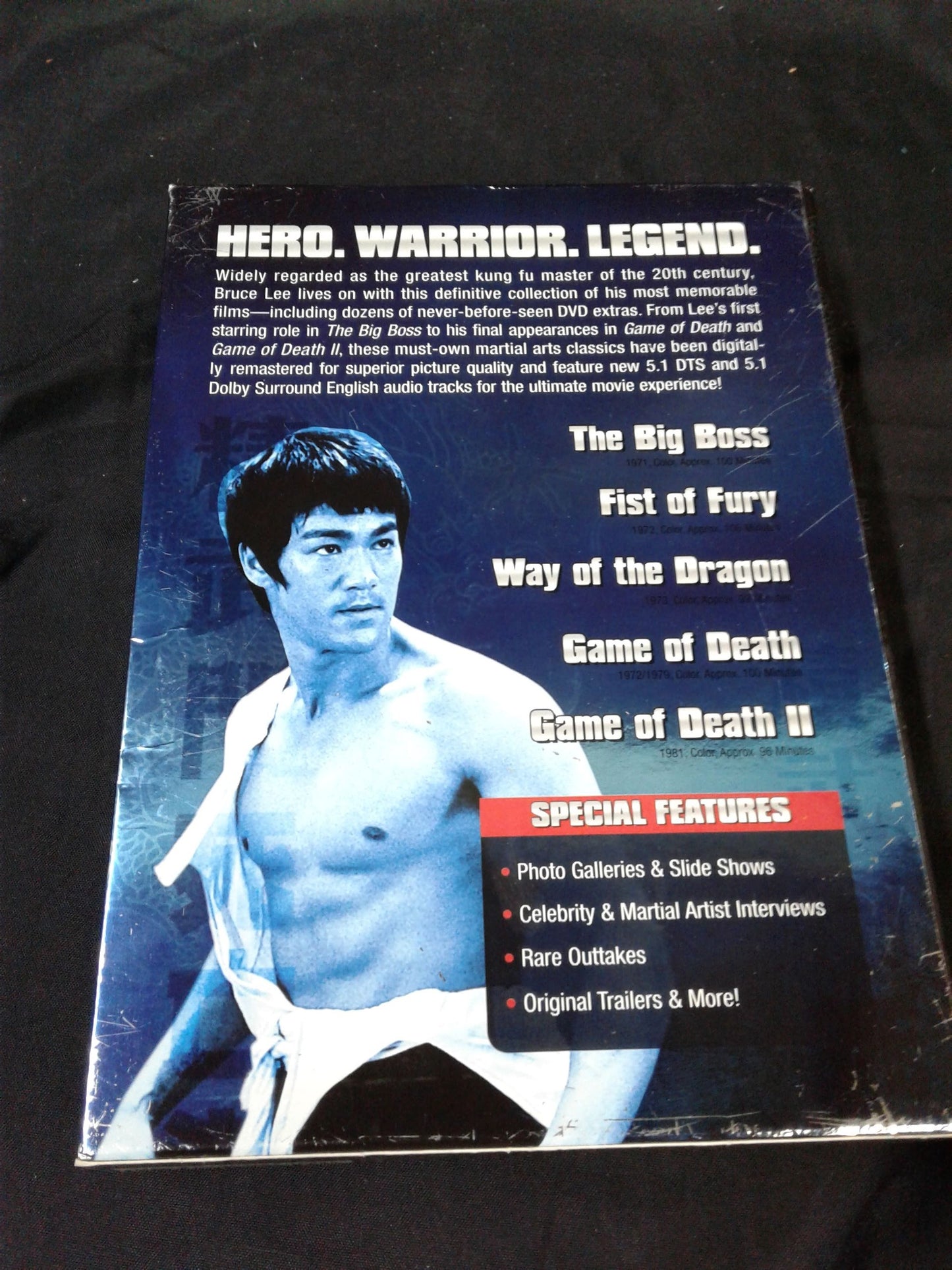 DVD Bruce Lee Ultimate collection