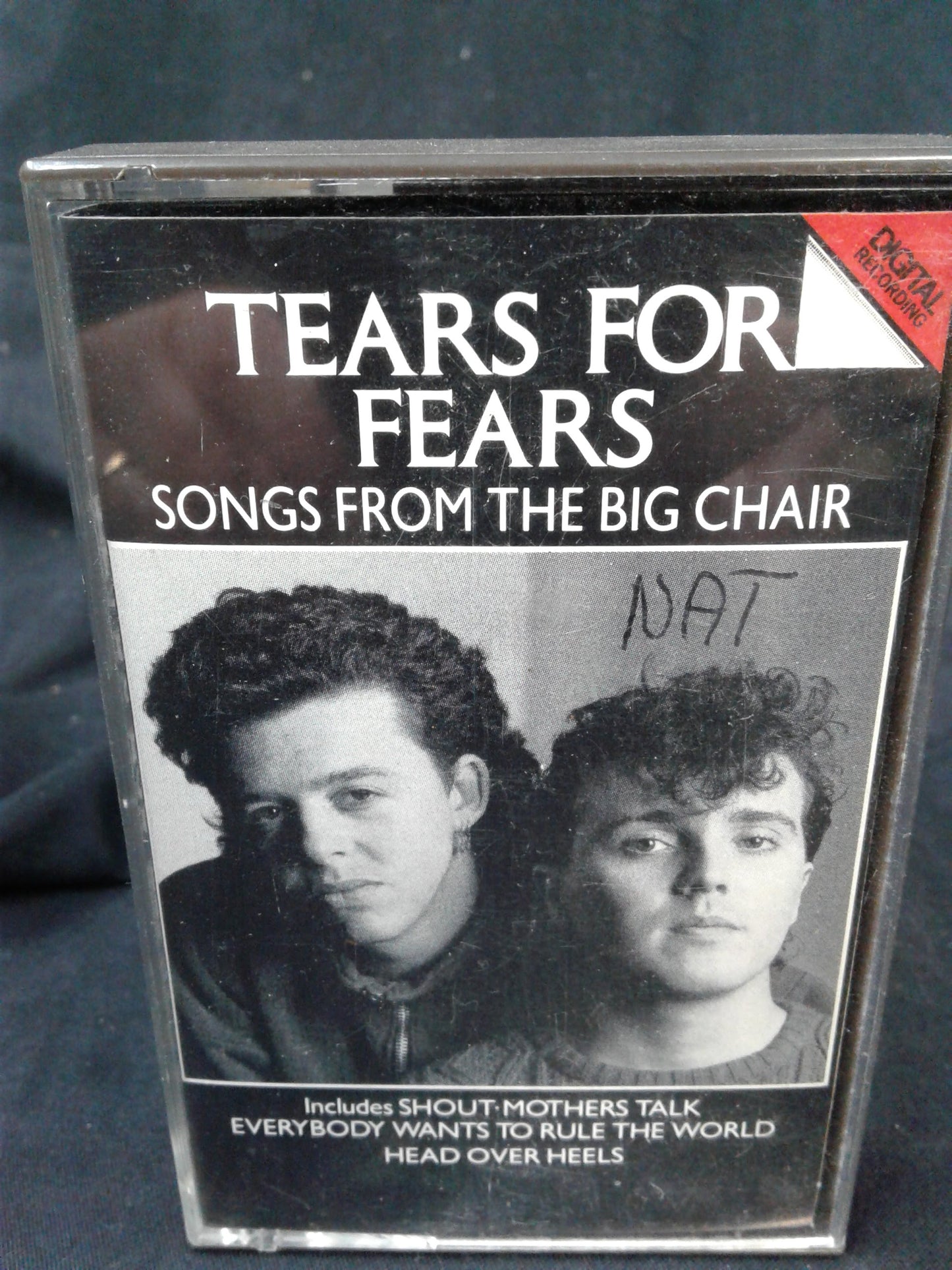 Cassette Tears for fears songs from the big chair