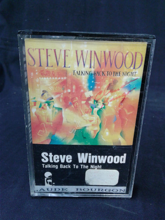 Cassette Steve Winwood Talking back to the night