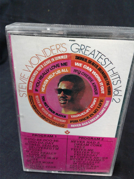 Cassette Steve Wonder's Greatest hit vol.2