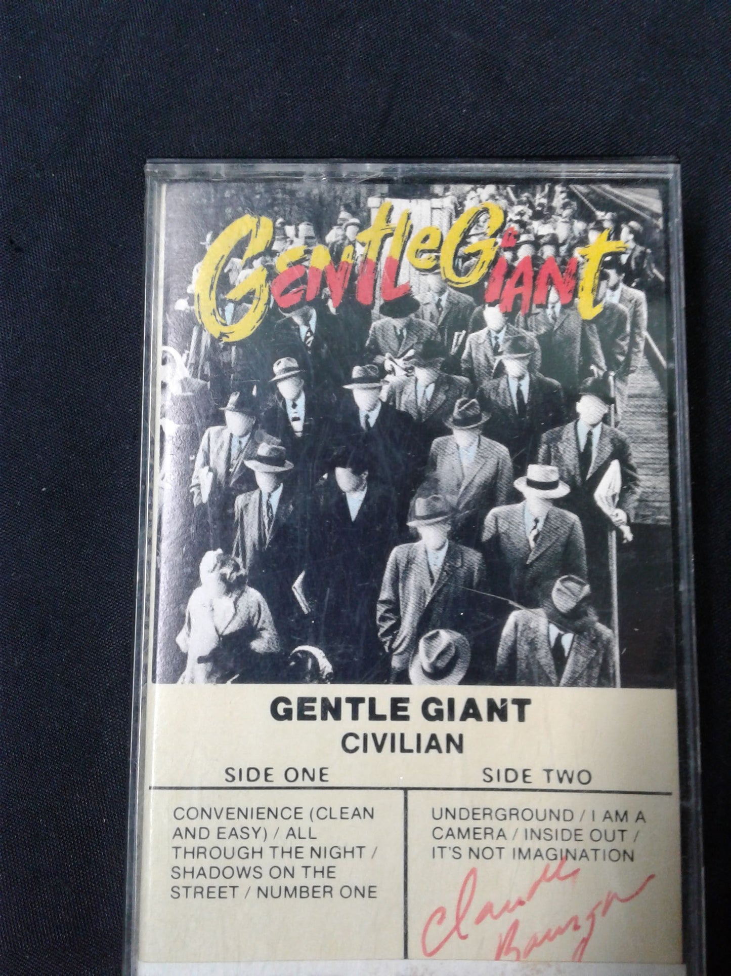 Cassette Gentle Giant Civilian