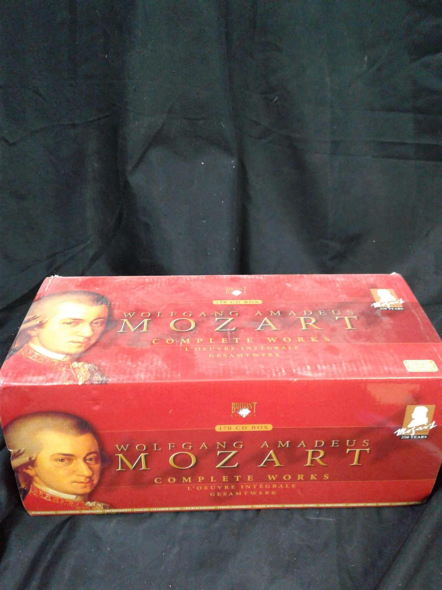 Coffret CD Wolfgang Amadeus Mozart œuvre complète
