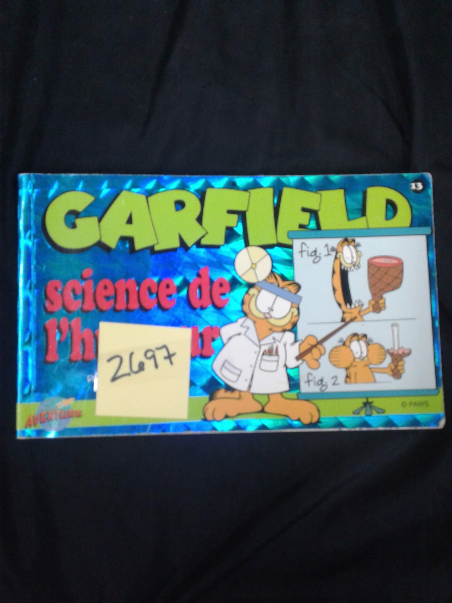Garfield science de l'humour