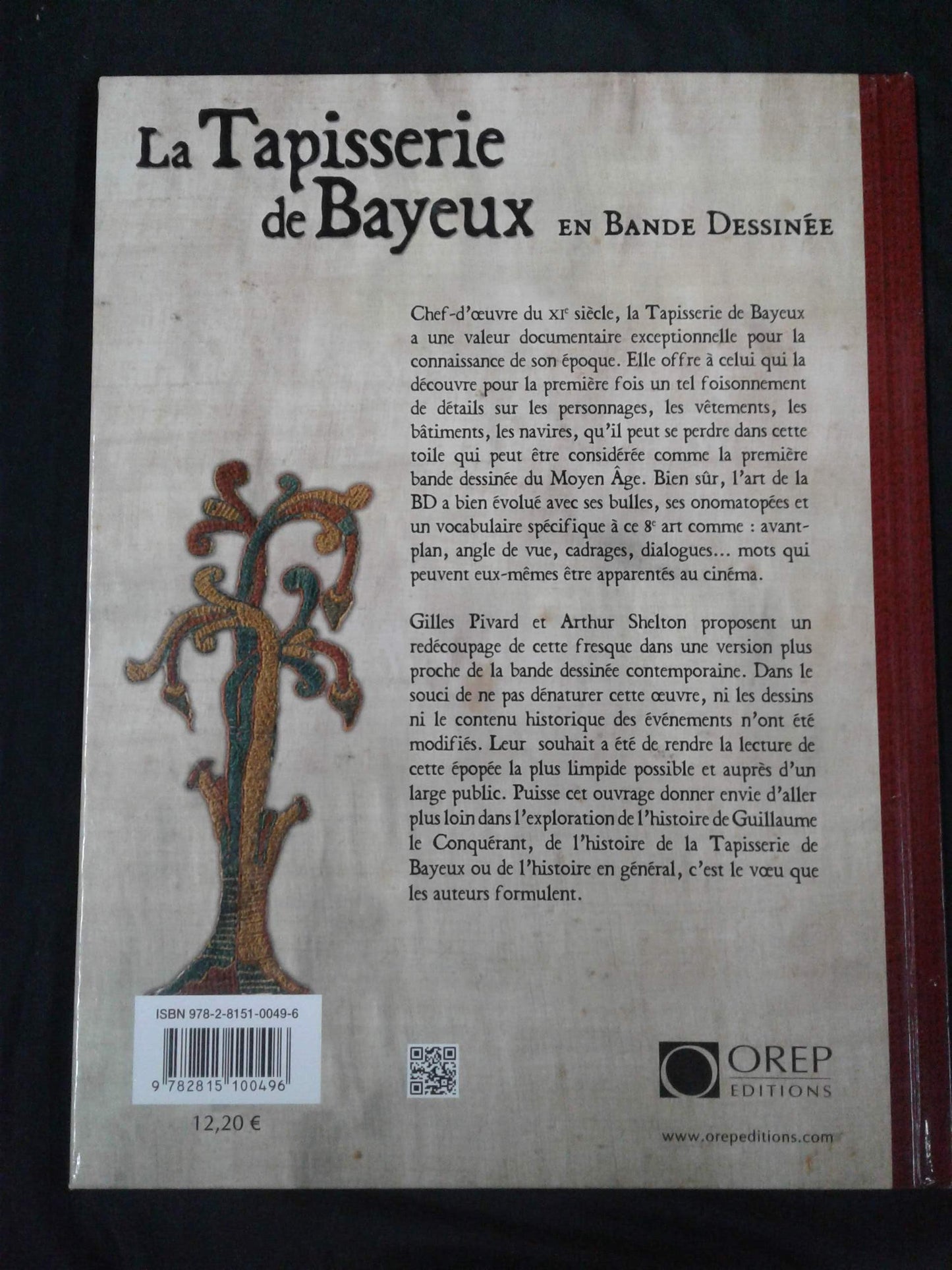 La tapisserie de Bayeux en bande dessinée