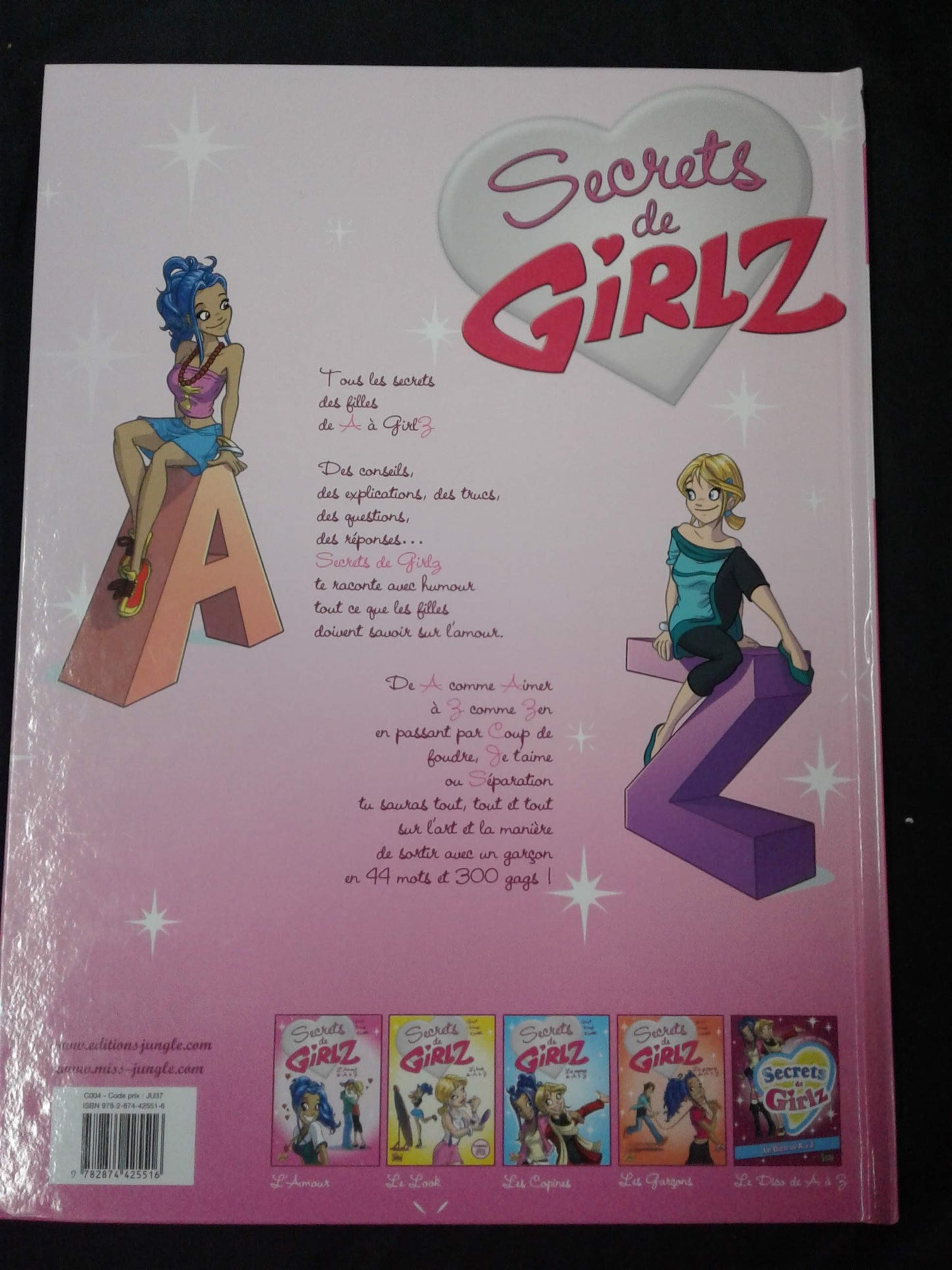 Secrets de girlz L'amour de A à Z
