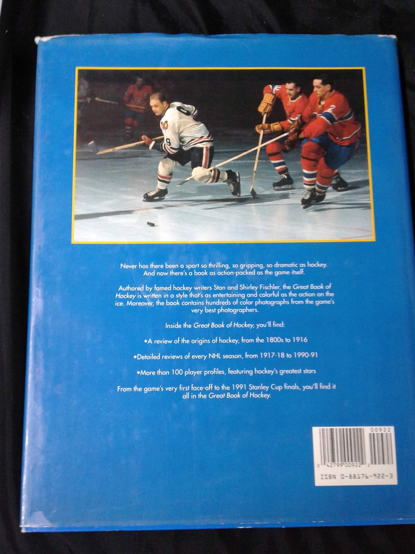 Great book of hockey more than 100 years of fire on ice