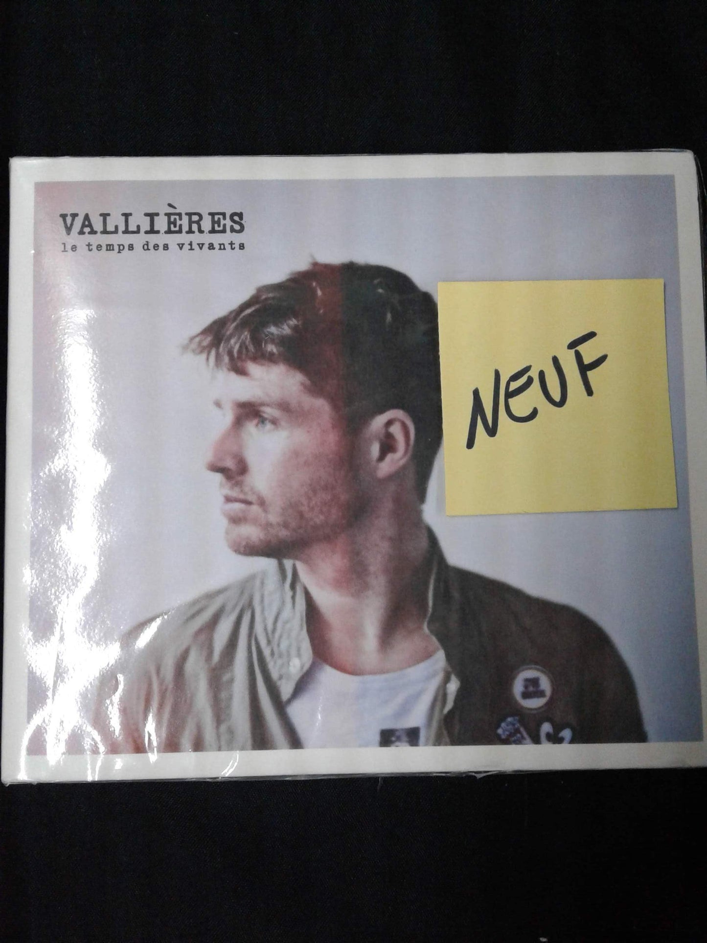 CD Vincent Vallières Le temps des vivants