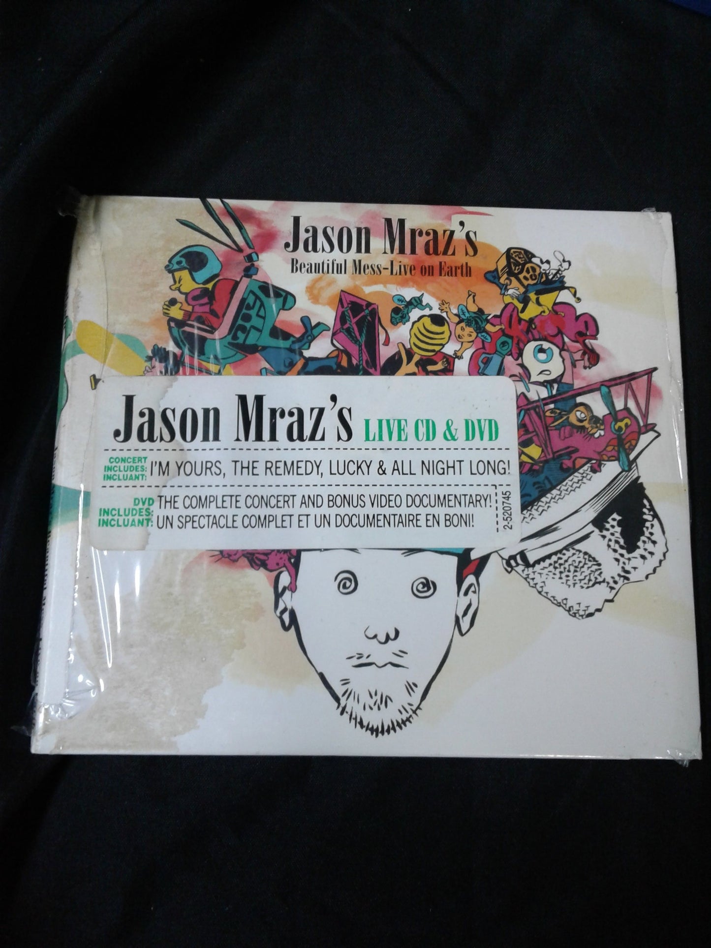 CD DVD Jason Mraz's Beautiful Mess - Live on Earth