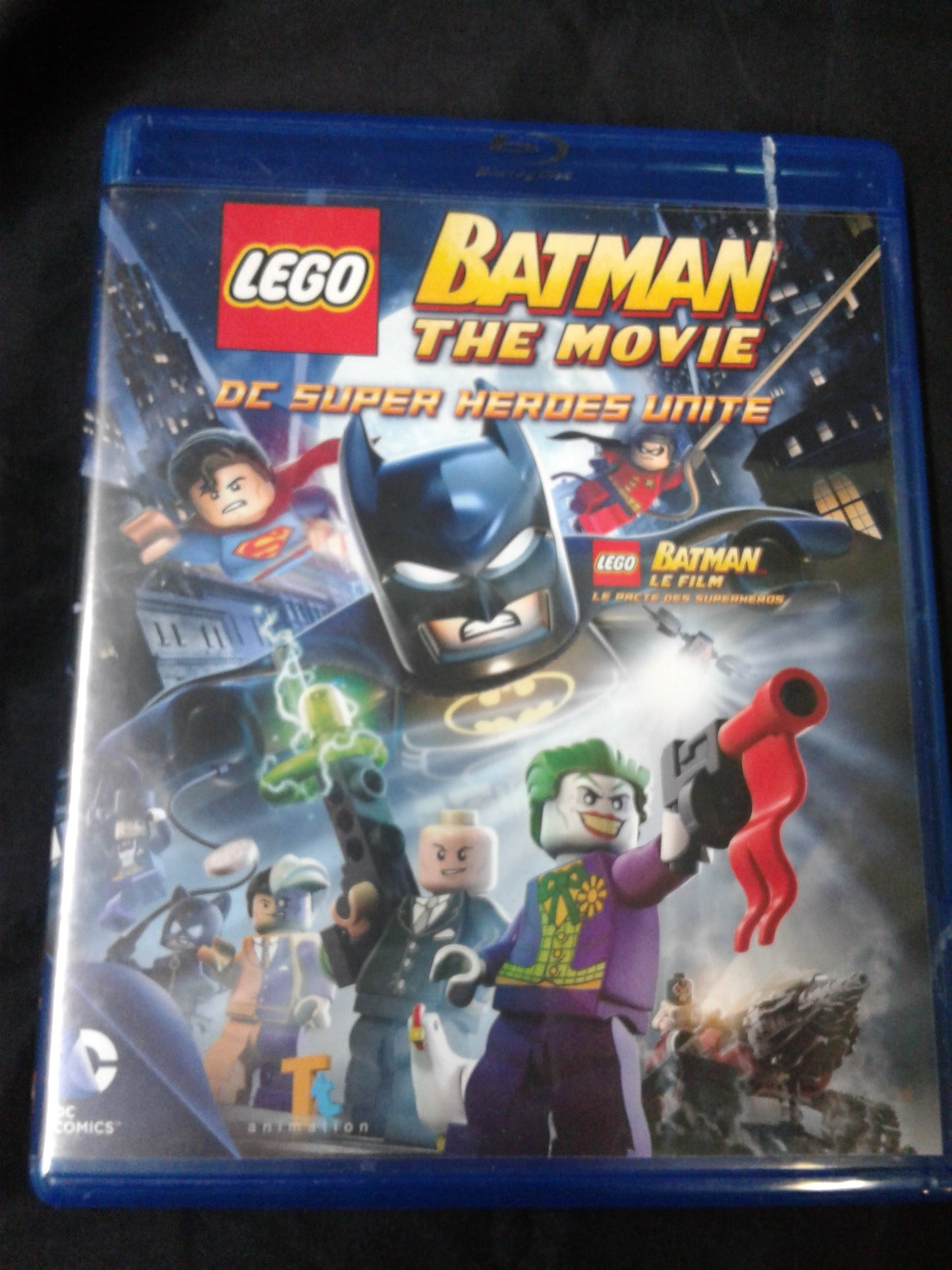 Blu-Ray Batman The movie DC Super Heroes unite