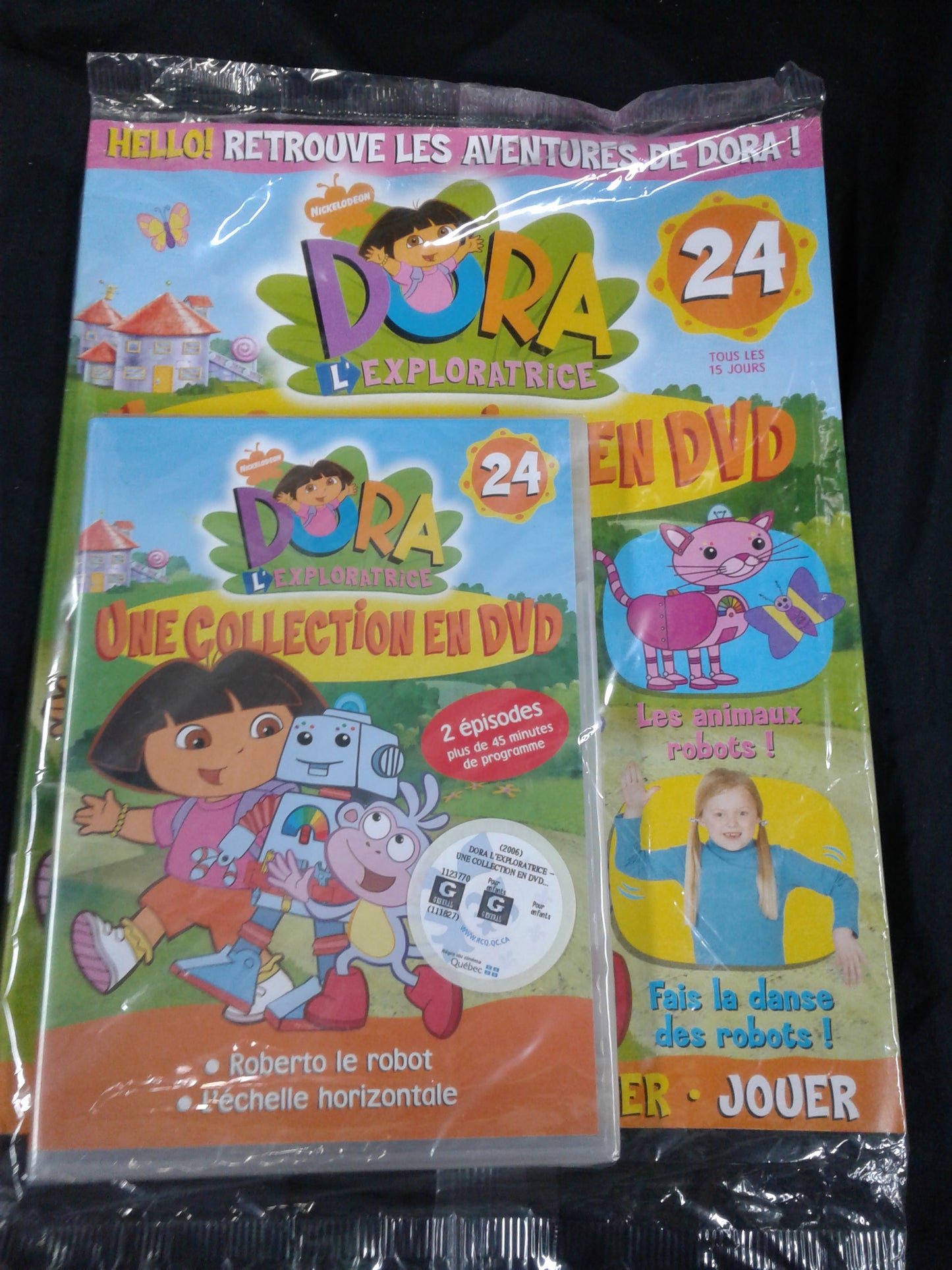 Revue avec DVD Dora l'exploratrice