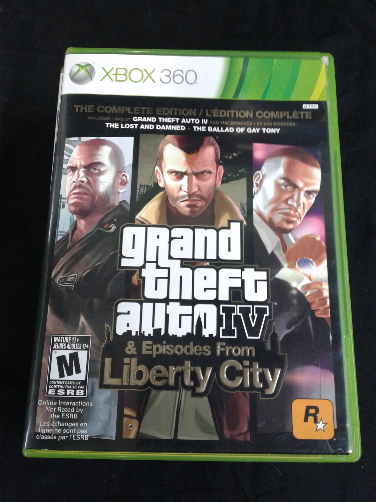 Xbox Grand theft auto IV & episodes from Liberty city