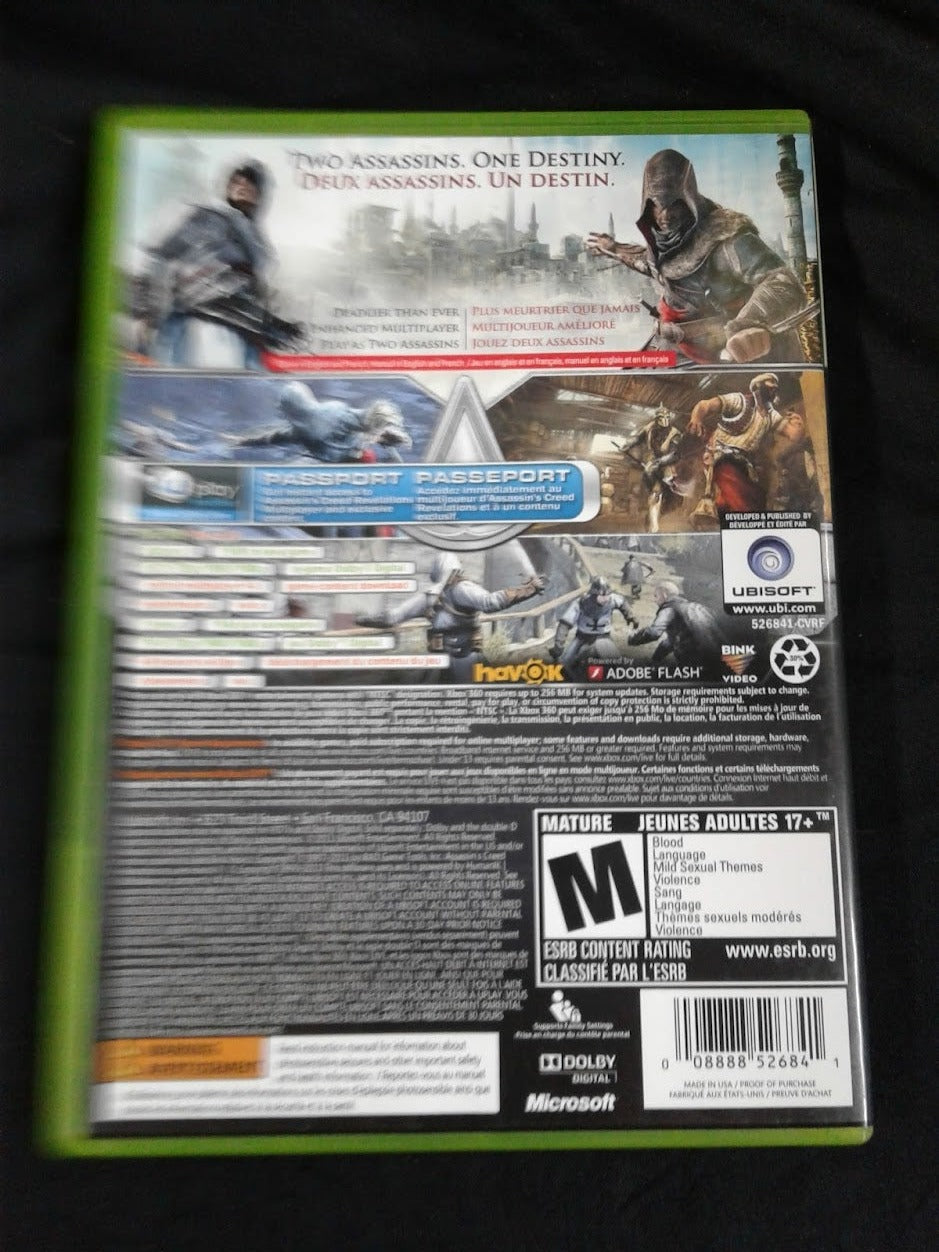 Xbox 360 Assassin's creed revelations