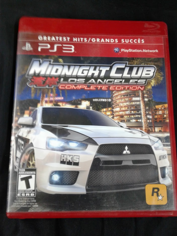 PS3 Midnight Club Los Angeles complete edition