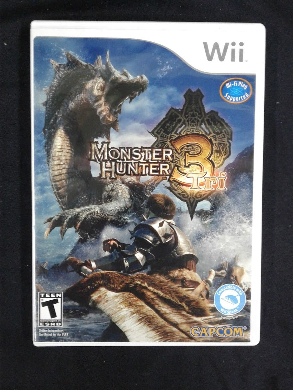 Wii Monster Hunter 3 tri