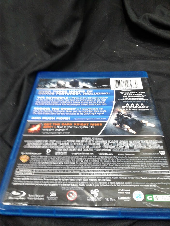 Blu ray L'ascension du chevalier noir