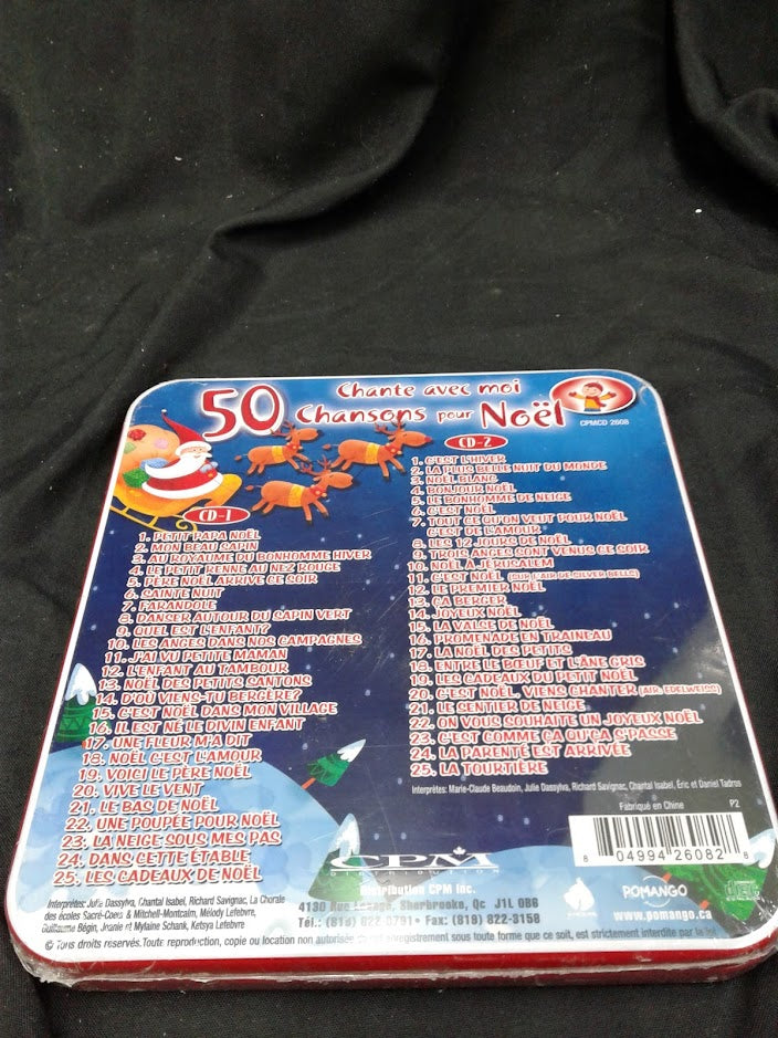 CD Chante moi 50 chansons pour Noël