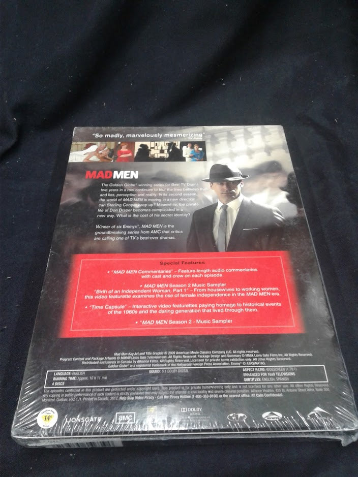 DVD Mad men Saison 2