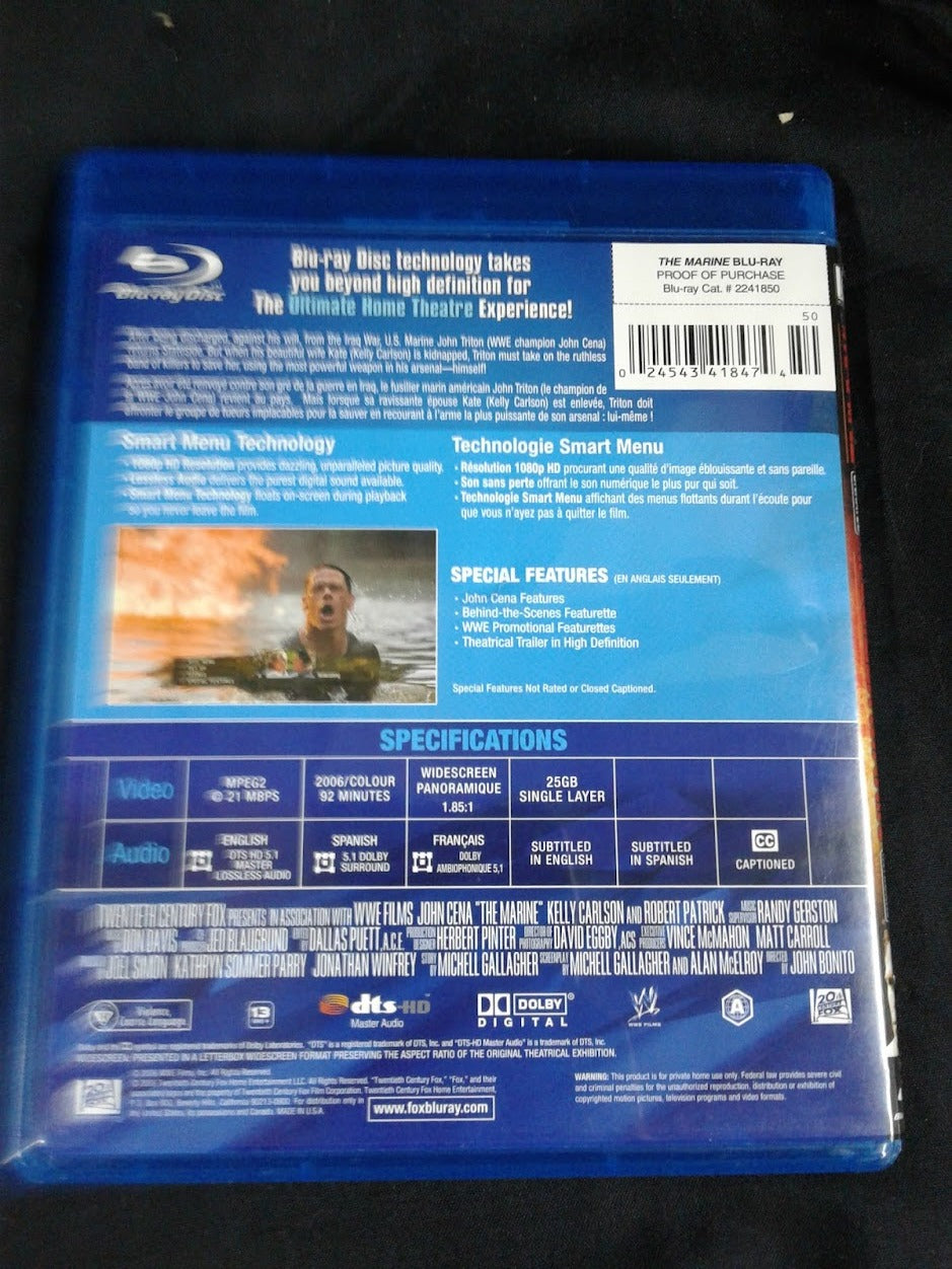 Blu ray Le fusilier marin
