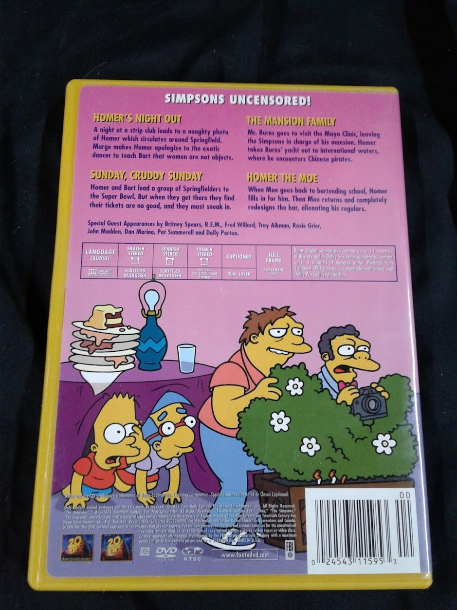 DVD Les Simpson Gone wild