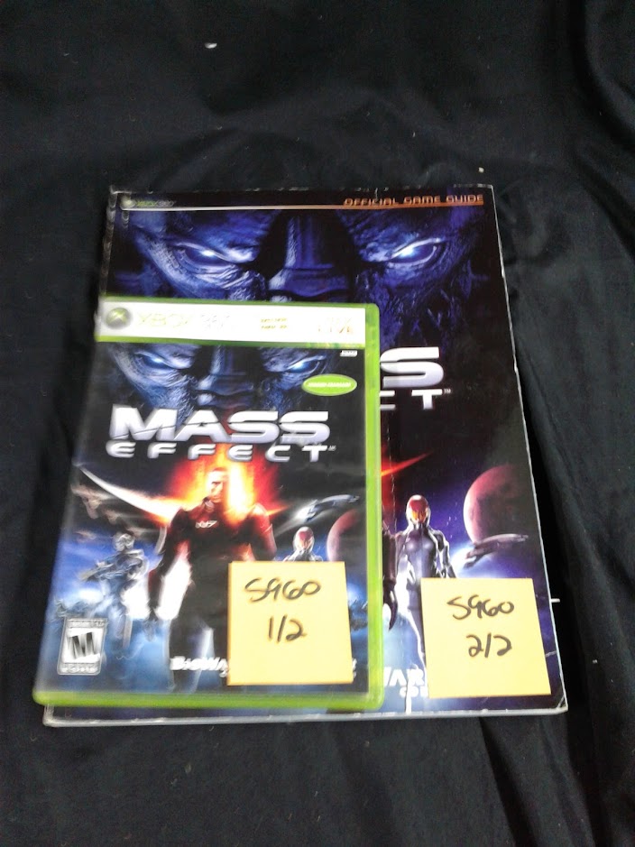 Xbox 360 Mass effect avec guide officiel