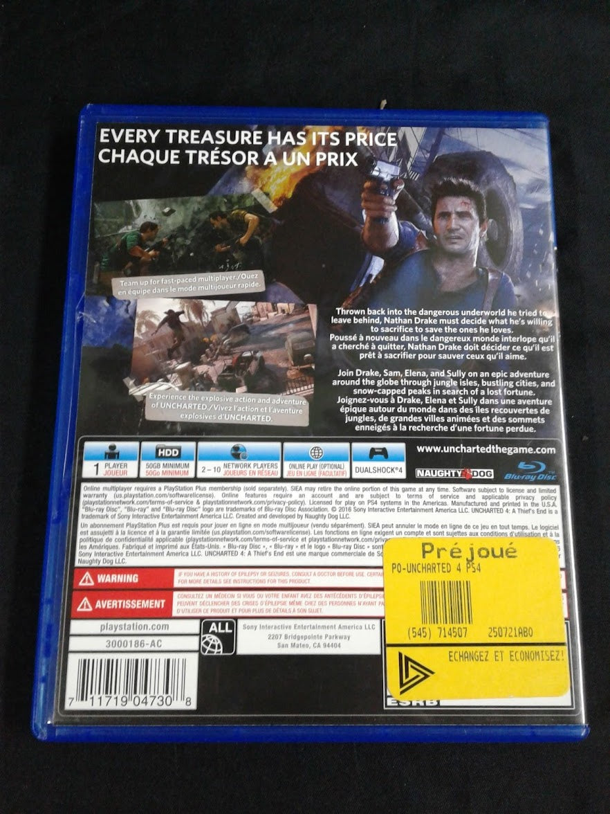 PS4 Uncharted a Thief's end 4