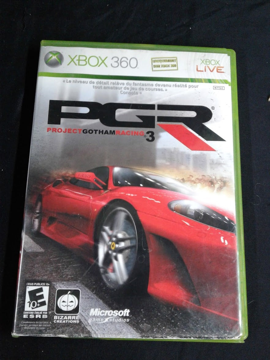 Xbox 360  PGR Project Gotham racing 3