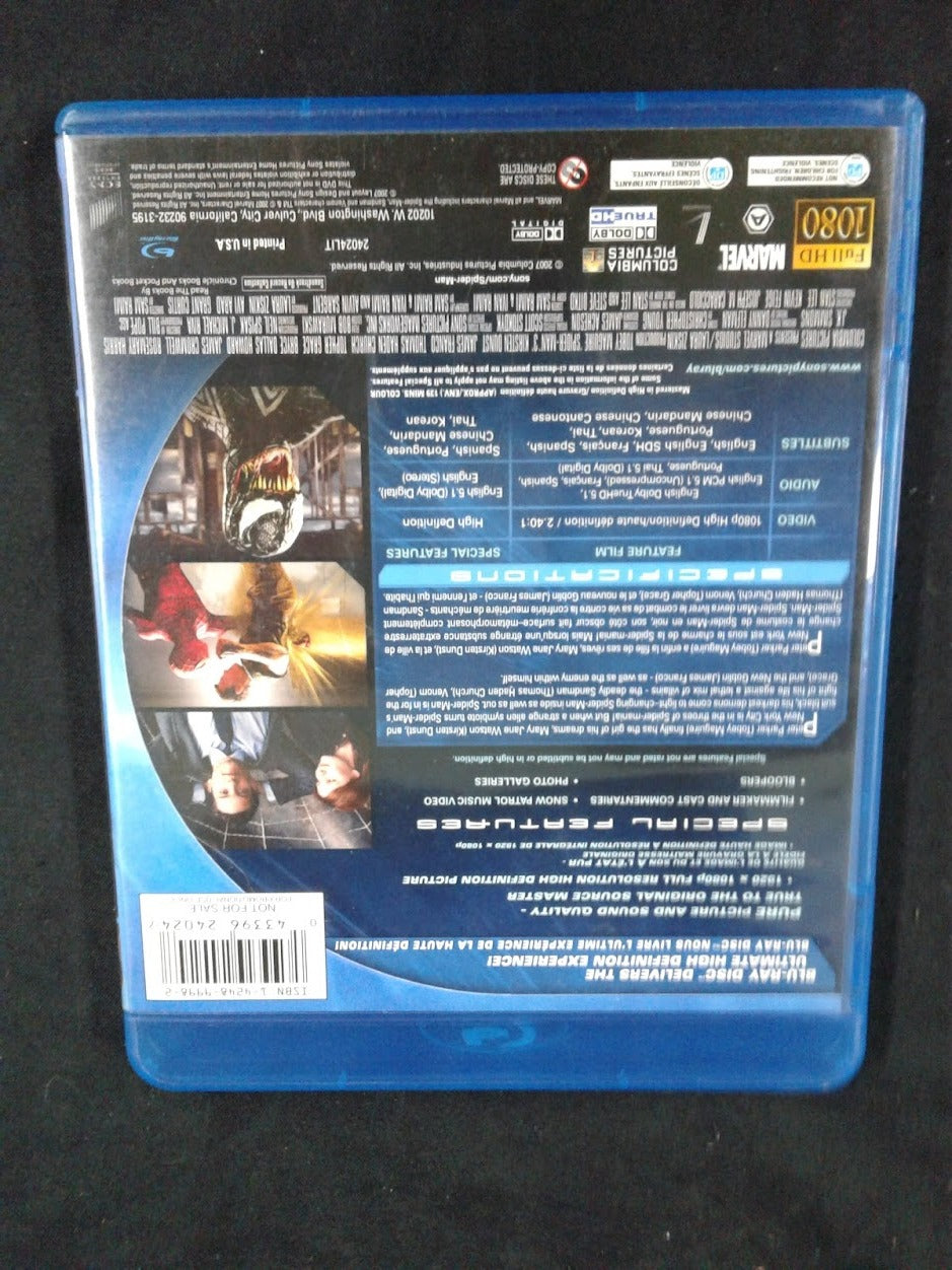 Blu-ray Spider-man 3