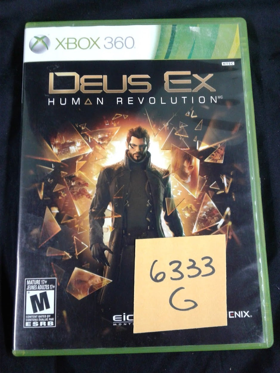 Xbox 360 Deus ex human revolution