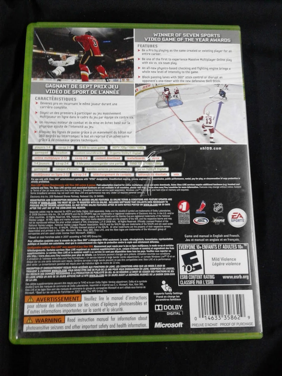 Xbox 360 NHL 09