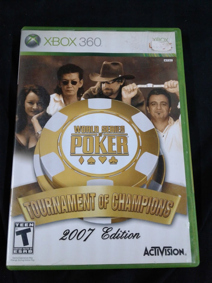 Xbox 360 World series poker tournament of champions 2007 edition